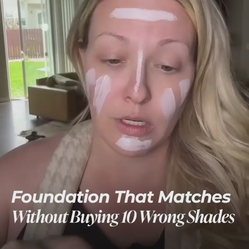 Color-Matching Collagen Foundation Stick with Built-In Brush – Perfect Shade, Flawless Skin