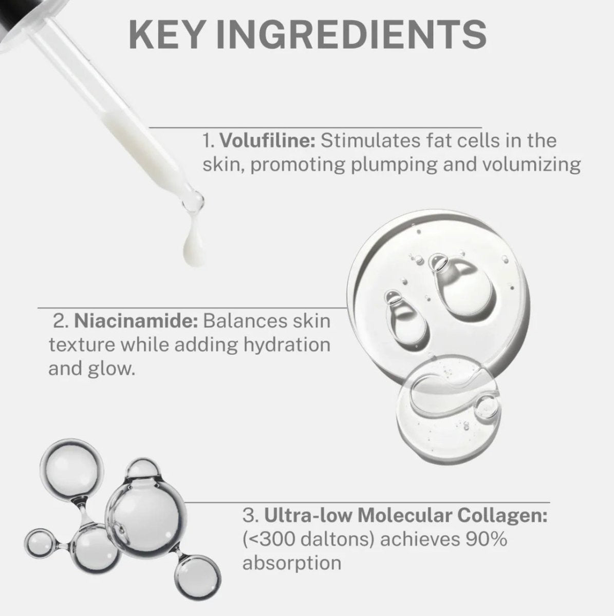 Korean Volufiline® Collagen Serum – Plumps & Lifts Skin