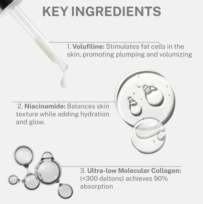 Korean Volufiline® Collagen Serum – Plumps & Lifts Skin