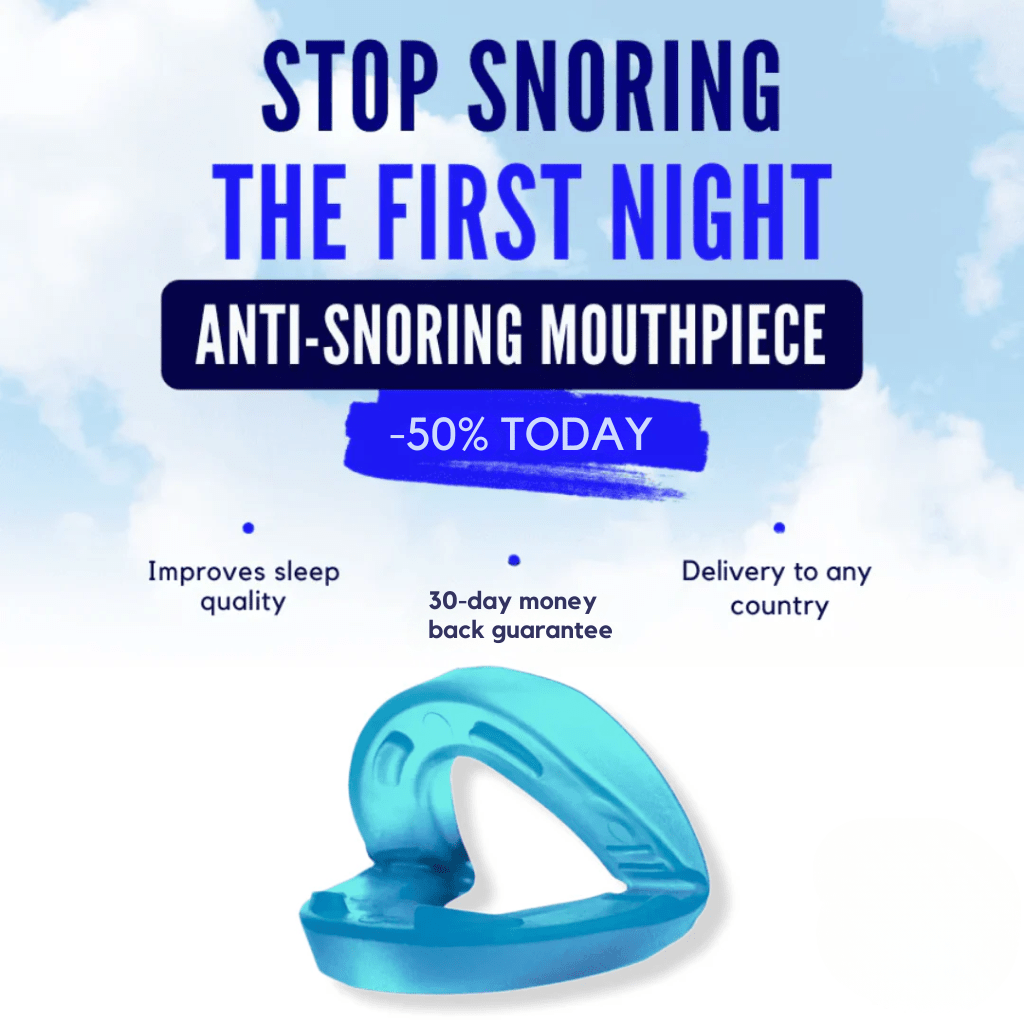 ZALUNAS Serene – Premium Anti-Snore Mouthpiece + Free Premium Nasal Dilator
