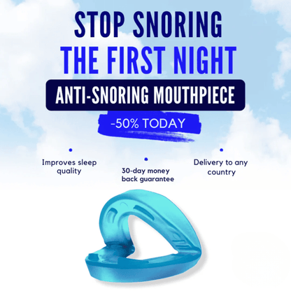 ZALUNAS Serene – Premium Anti-Snore Mouthpiece + Free Premium Nasal Dilator